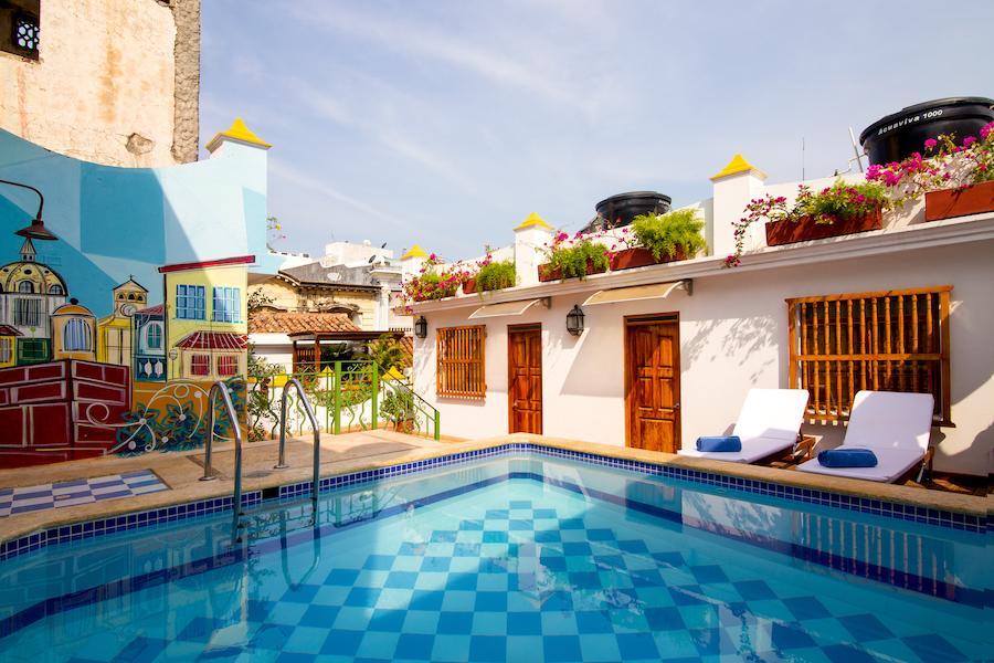 Hotel Boutique Las Carretas Cartagena Exterior foto